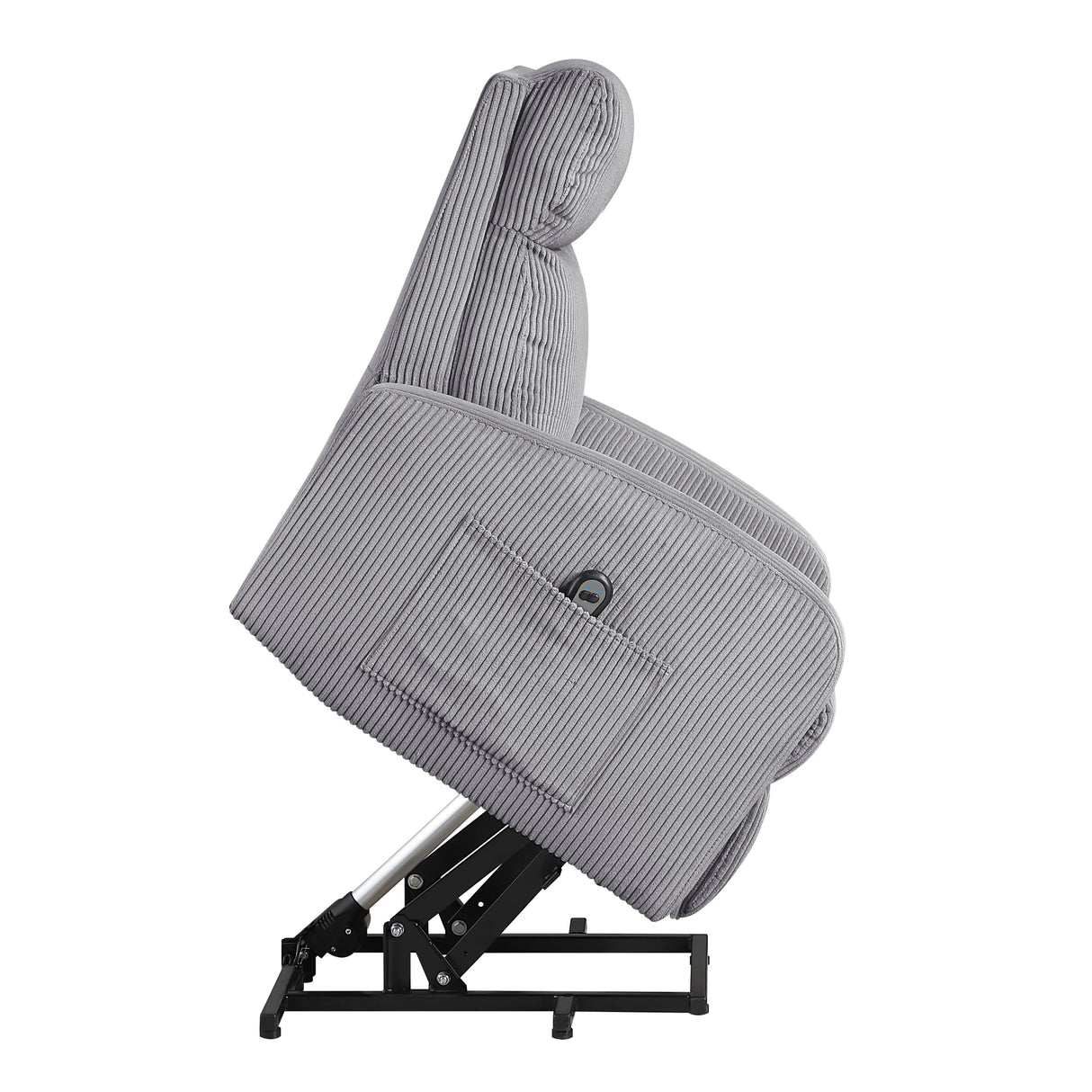 Parsons Dark Gray Power Lift Chair from Homelegance - Luna Furniture