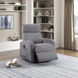 Parsons Dark Gray Power Lift Chair from Homelegance - Luna Furniture