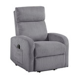 Parsons Dark Gray Power Lift Chair from Homelegance - Luna Furniture