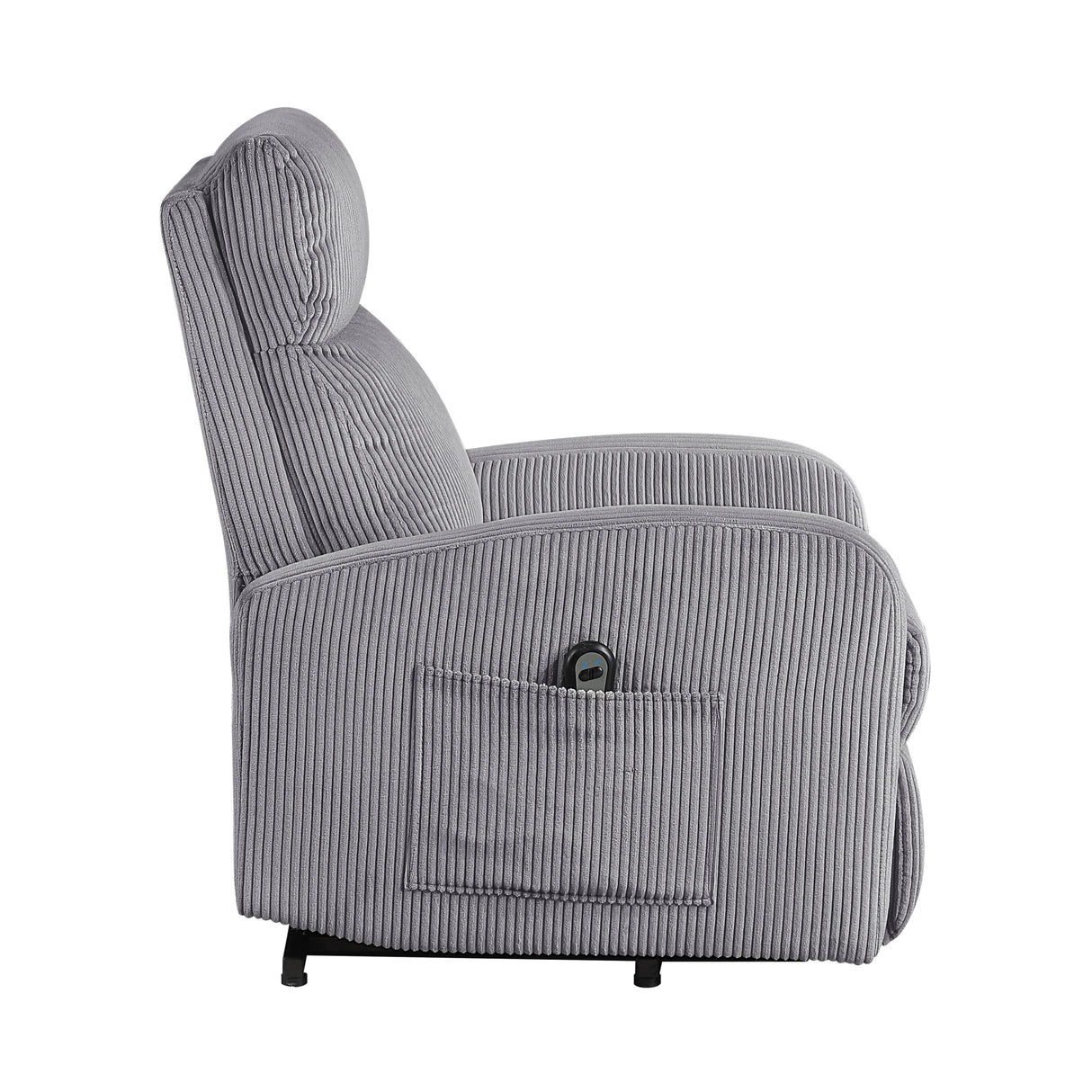 Parsons Dark Gray Power Lift Chair from Homelegance - Luna Furniture