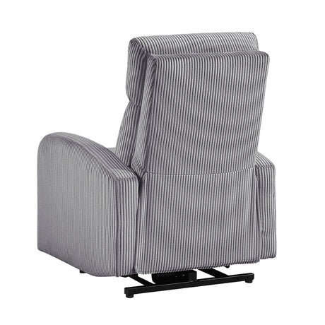 Parsons Dark Gray Power Lift Chair from Homelegance - Luna Furniture