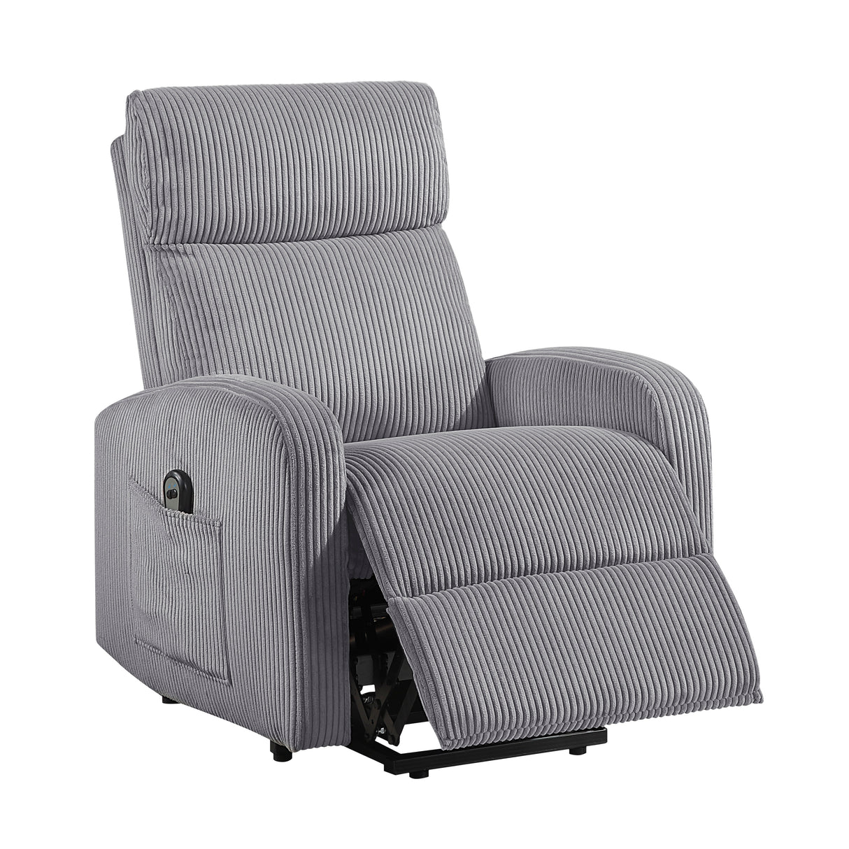Parsons Dark Gray Power Lift Chair from Homelegance - Luna Furniture