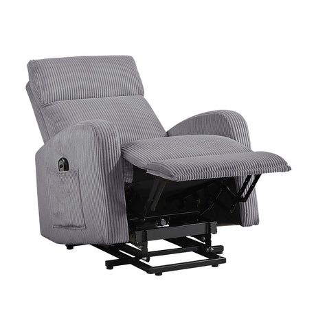 Parsons Dark Gray Power Lift Chair from Homelegance - Luna Furniture