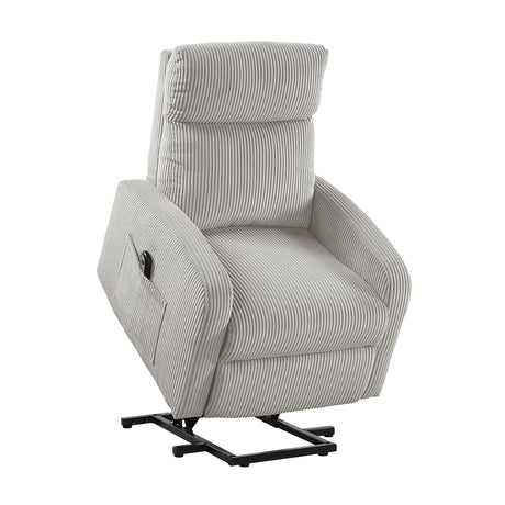 Parsons Gray Power Lift Chair from Homelegance - Luna Furniture