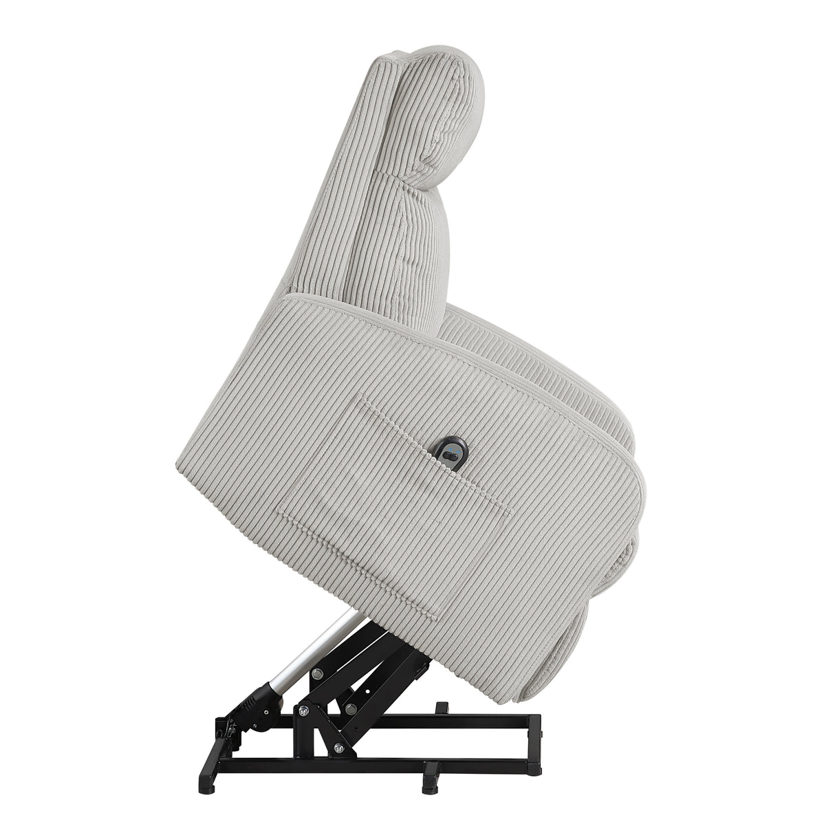 Parsons Gray Power Lift Chair from Homelegance - Luna Furniture