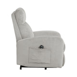 Parsons Gray Power Lift Chair from Homelegance - Luna Furniture