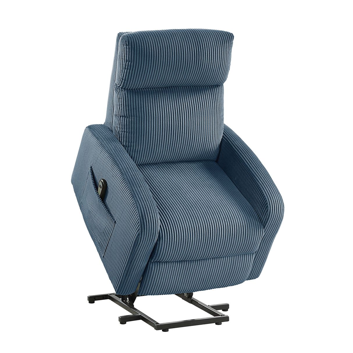 Parsons Midnight Blue Power Lift Chair from Homelegance - Luna Furniture