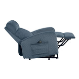 Parsons Midnight Blue Power Lift Chair from Homelegance - Luna Furniture