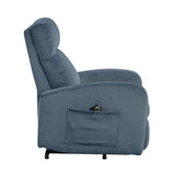 Parsons Midnight Blue Power Lift Chair from Homelegance - Luna Furniture