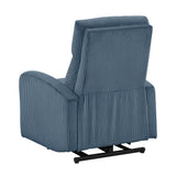 Parsons Midnight Blue Power Lift Chair from Homelegance - Luna Furniture