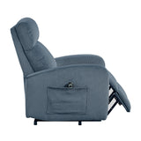 Parsons Midnight Blue Power Lift Chair from Homelegance - Luna Furniture