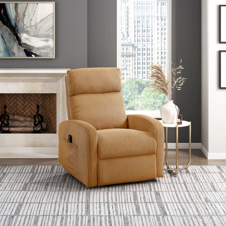 Parsons Yellow Power Lift Chair from Homelegance - Luna Furniture