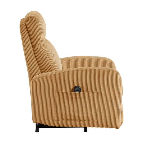Parsons Yellow Power Lift Chair from Homelegance - Luna Furniture
