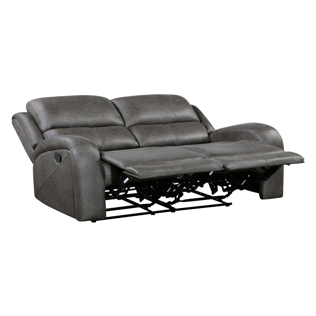 Pagosa Gray Rocker Reclining Chair from Homelegance - Luna Furniture