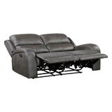 Pagosa Gray Rocker Reclining Chair from Homelegance - Luna Furniture