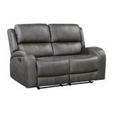 Pagosa Gray Rocker Reclining Chair from Homelegance - Luna Furniture