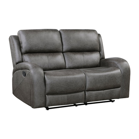 Pagosa Gray Rocker Reclining Chair from Homelegance - Luna Furniture