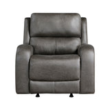 Pagosa Gray Rocker Reclining Chair from Homelegance - Luna Furniture