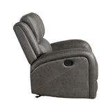 Pagosa Gray Rocker Reclining Chair from Homelegance - Luna Furniture