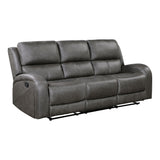 9601GY*2 2pc Set: Sofa, Love from Homelegance - Luna Furniture