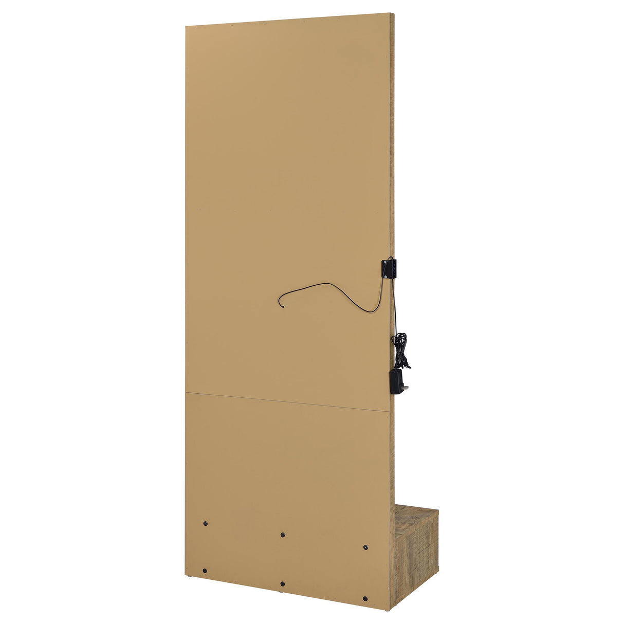 Spector Mango 1-Drawer Lighted Full-Length Floor Mirror from Coaster - Luna Furniture