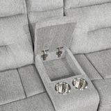 Lyndon Gray Glider Reclining Chair