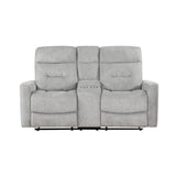 Lyndon Gray Glider Reclining Chair