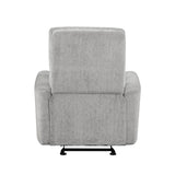 Lyndon Gray Glider Reclining Chair from Homelegance - Luna Furniture