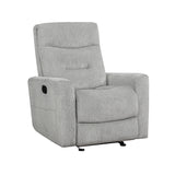 Lyndon Gray Glider Reclining Chair from Homelegance - Luna Furniture