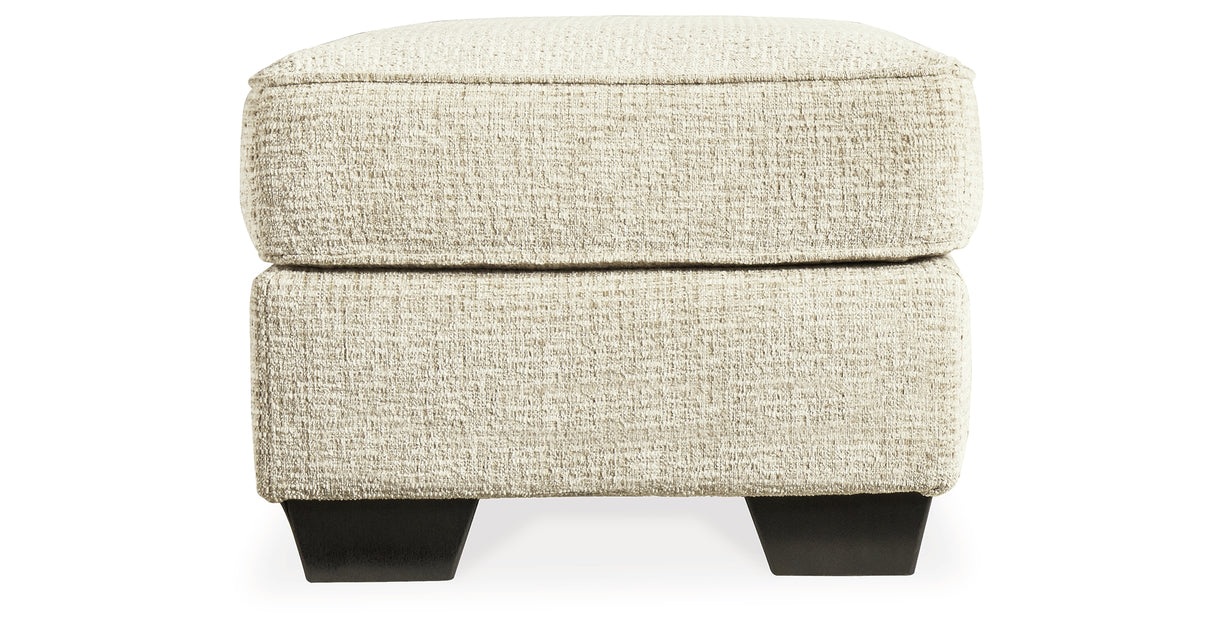 Monaghan Sandstone Ottoman from Ashley Furniture - Luna Furniture