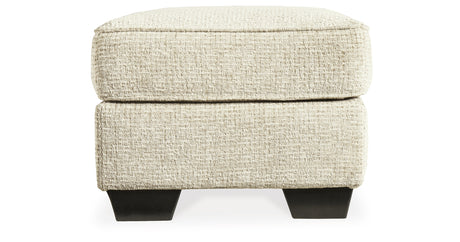 Monaghan Sandstone Ottoman from Ashley - Luna Furniture