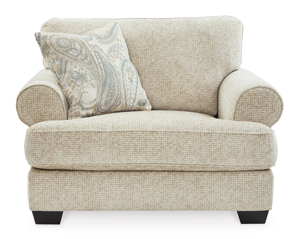 Monaghan Sandstone Oversized Chair from Ashley Furniture - Luna Furniture