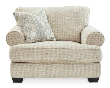 Monaghan Sandstone Oversized Chair from Ashley Furniture - Luna Furniture