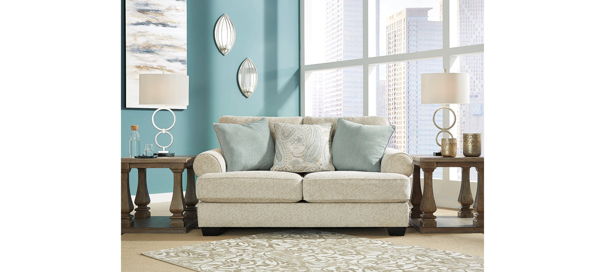 Monaghan Sandstone Loveseat from Ashley Furniture - Luna Furniture