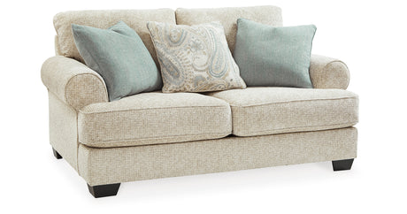 Monaghan Sandstone Loveseat from Ashley Furniture - Luna Furniture