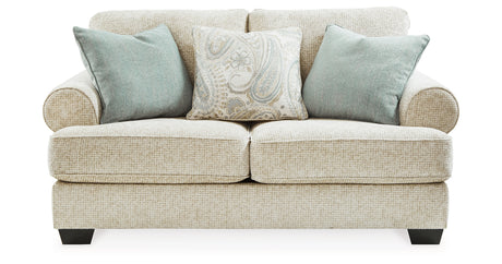 Monaghan Sandstone Loveseat from Ashley Furniture - Luna Furniture