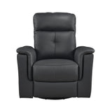 9620BLK-1 SWIVEL GLIDER RECLINING CHAIR from Homelegance - Luna Furniture