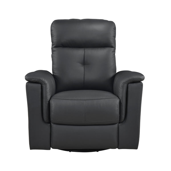 Bristow Black Swivel Glider Reclining Chair