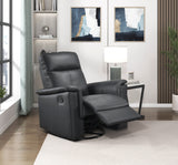 9620BLK-1 SWIVEL GLIDER RECLINING CHAIR from Homelegance - Luna Furniture
