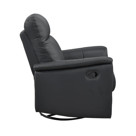 9620BLK-1 SWIVEL GLIDER RECLINING CHAIR from Homelegance - Luna Furniture
