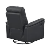 9620BLK-1 SWIVEL GLIDER RECLINING CHAIR from Homelegance - Luna Furniture