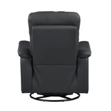 9620BLK-1 SWIVEL GLIDER RECLINING CHAIR from Homelegance - Luna Furniture