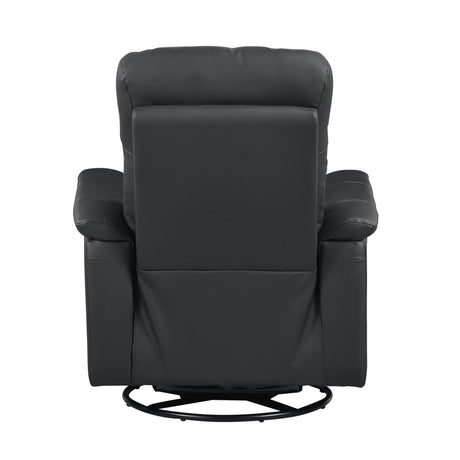 9620BLK-1 SWIVEL GLIDER RECLINING CHAIR from Homelegance - Luna Furniture