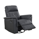 9620BLK-1 SWIVEL GLIDER RECLINING CHAIR from Homelegance - Luna Furniture