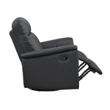 9620BLK-1 SWIVEL GLIDER RECLINING CHAIR from Homelegance - Luna Furniture