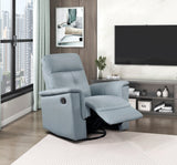 9620BUE-1 Swivel Glider Reclining Chair from Homelegance - Luna Furniture