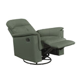 9620GRN-1 Swivel Glider Reclining Chair from Homelegance - Luna Furniture