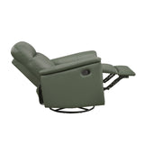 9620GRN-1 Swivel Glider Reclining Chair from Homelegance - Luna Furniture