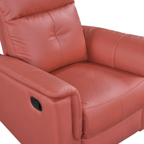 9620RED-1 Swivel Glider Reclining Chair from Homelegance - Luna Furniture