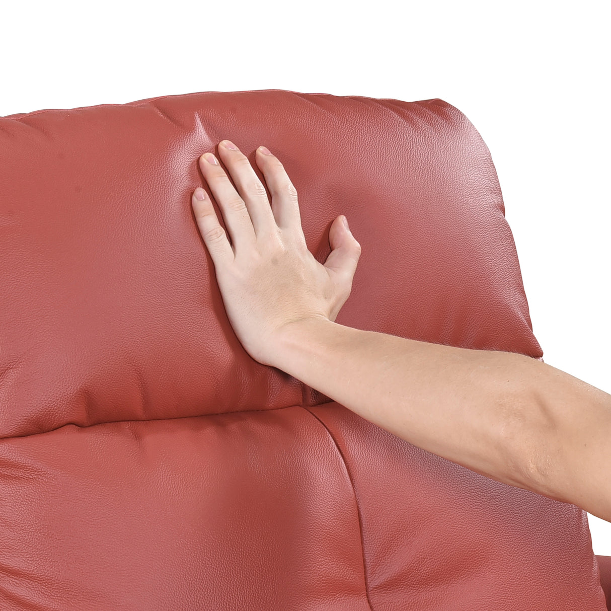 9620RED-1 Swivel Glider Reclining Chair from Homelegance - Luna Furniture
